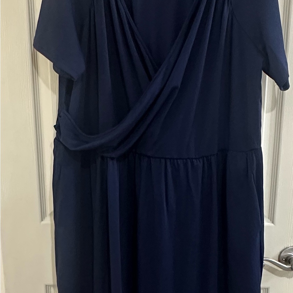 BloomChic Deep Blue Maxi Dress